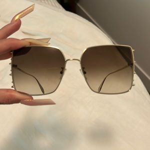 Current season authentic Alexander McQueen sunglasses